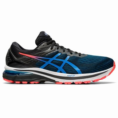 Asics Gt-2000 9 - Miesten Juoksukengät - Mustat/Sininen